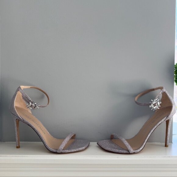 Stuart Weitzman nudistcurve heels new no box